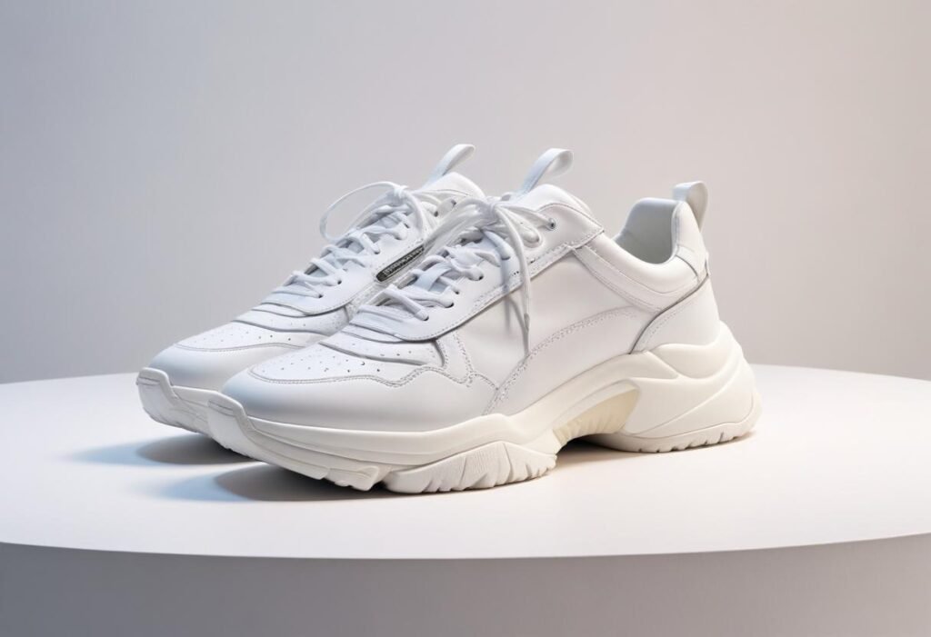 White Designer Sneakers