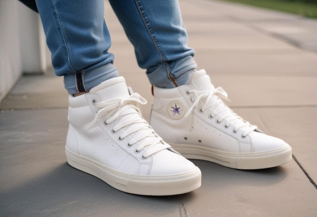 White Designer Sneakers